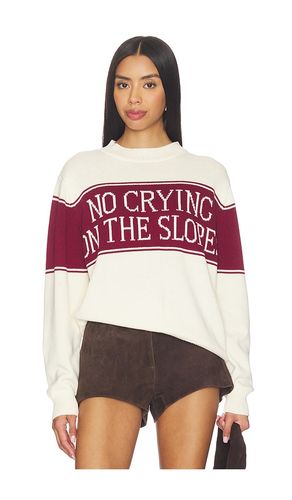 PULL NO CRYING ON THE SLOPES en . Taille S. Also en XS, L, XL - Yellow The Label - Modalova