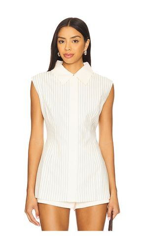 Anni Linen Top en . Taille S. Also en M, L - Yellow The Label - Modalova