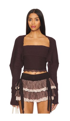 BOLÉRO CRANBERRY CHOCO in . Size XS - Zemeta - Modalova