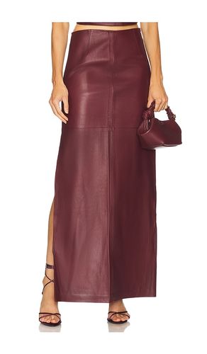 JUPE MAXI EN CUIR LAUREL en . Taille L. Also en M, S, XS - ZUT - Modalova