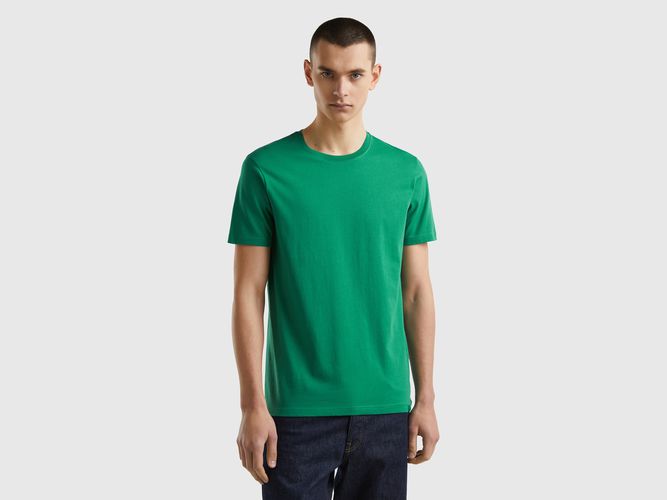 Benetton, T-shirt Verde Scuro, taglia XL, Verde Scuro, Uomo - United Colors of Benetton - Modalova