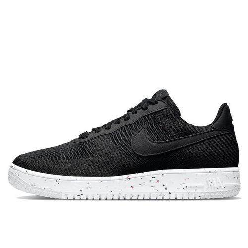 Air Force 1 Low Crater Flyknit Black White - Nike - Modalova