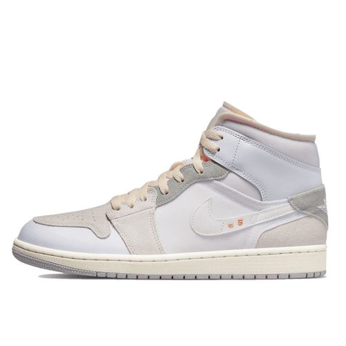 Air 1 Mid SE Craft Inside Out White Grey - Jordan - Modalova