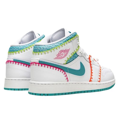 Air Jordan 1 Mid Multi Knit - Jordan - Modalova