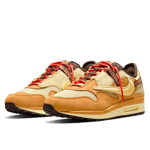 Air Max 1 Travis Scott Cactus Jack Wheat Lemon Drop - Nike - Modalova
