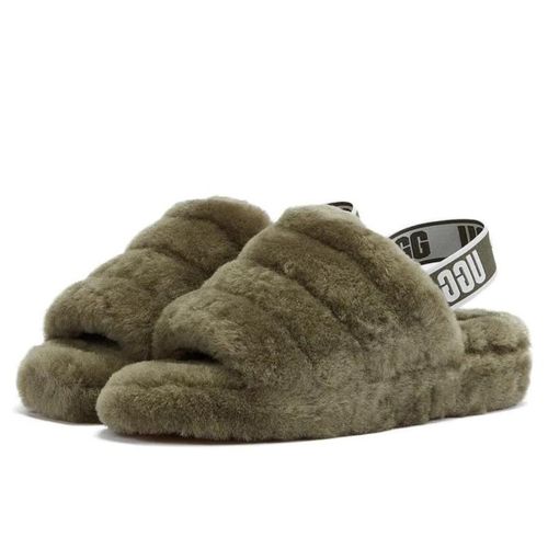 UGG Fluff Yeah Slide Burnt Olive - UGG - Modalova