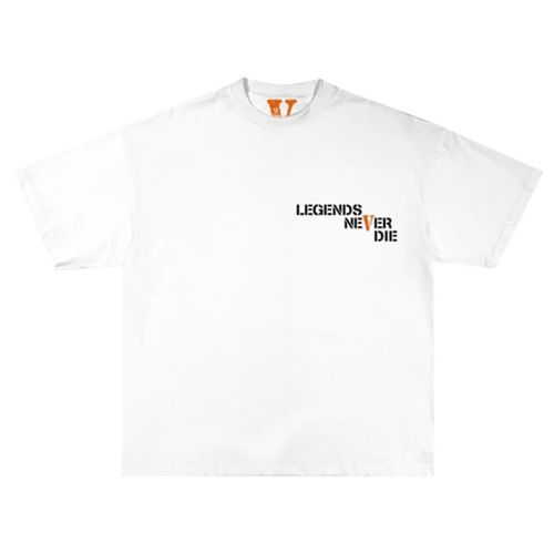 Juice Wrld x Vlone Butterfly T-shirt White - false - Modalova