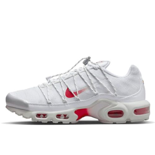Air Max Plus Lace Toggle Utility White University Red - Nike - Modalova