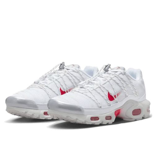 Air Max Plus Lace Toggle Utility White University Red - Nike - Modalova