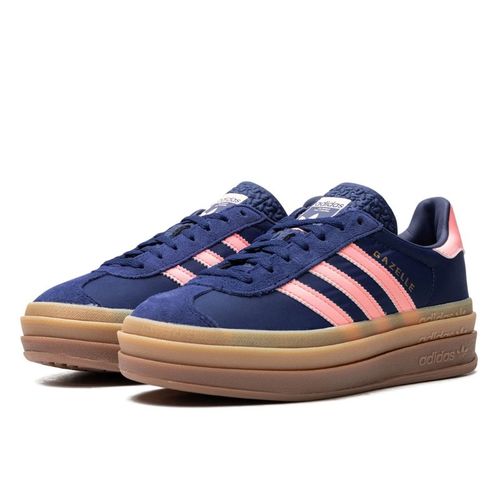 Gazelle Bold Dark Blue Pink Spark - Adidas - Modalova