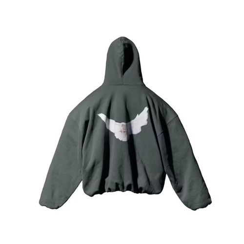 Hoodie Gap Engineered by Balenciaga Dark Green - Yeezy - Modalova