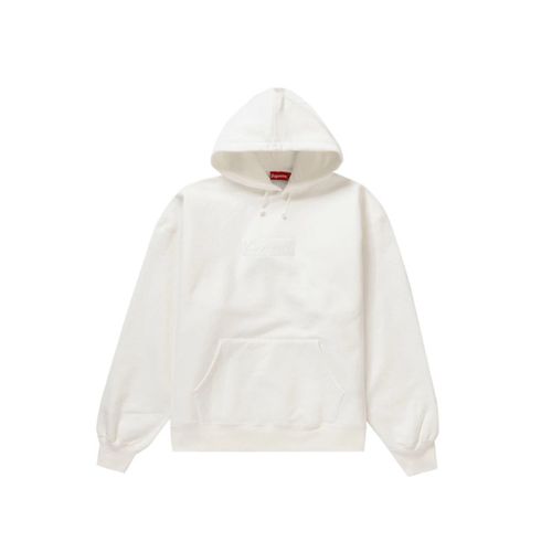 Hoodie Supreme Box Logo FW23 White - Supreme - Modalova