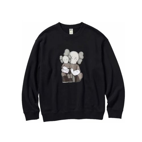 Sweat KAWS x Uniqlo Black - Uniqlo - Modalova