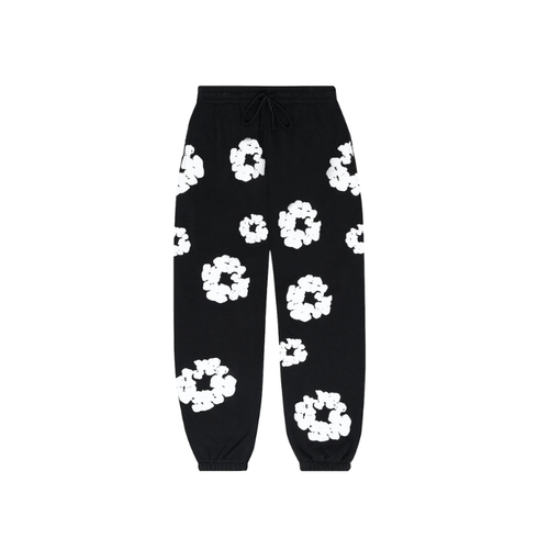 Sweatpants The Cotton Wreath Black - Denim Tears - Modalova