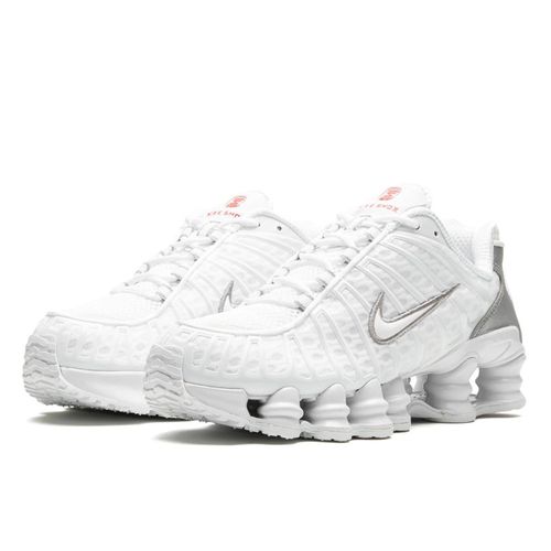 Shox TL White Metallic Silver Orange - Nike - Modalova