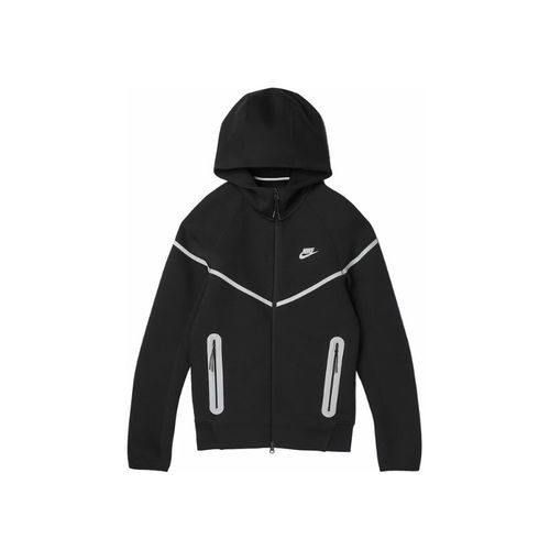 Full Zip Hoodie Sportswear Tech Fleece Windrunner Black Bemis Silver - Nike - Modalova