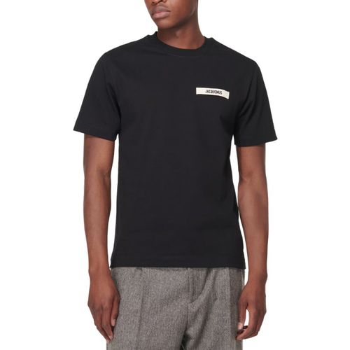 T-shirt Jacquemus Gros Grain Noir - Jacquemus - Modalova