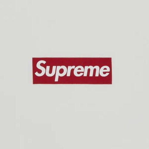 Sweat Supreme Washed Box Logo White - Supreme - Modalova