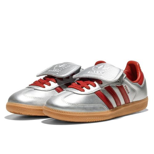 Samba LT Silver Metallic Ruby Gum - Adidas - Modalova