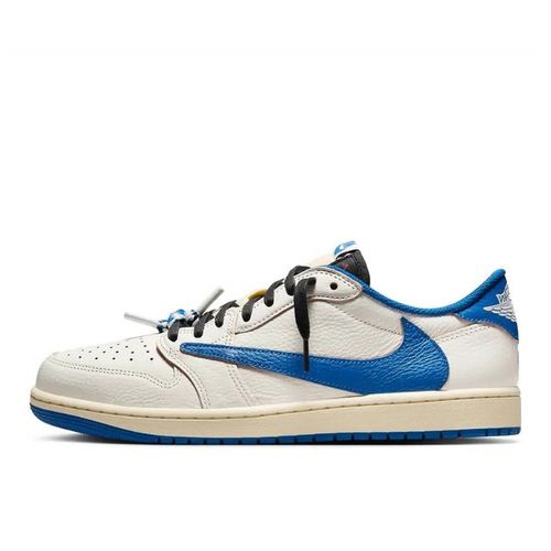 Air 1 Retro Low OG SP Fragment x Travis Scott Sail Military Blue - Jordan - Modalova