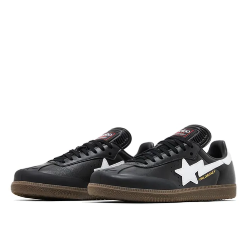 Adidas Samba Bape Black White Gum - Adidas - Modalova