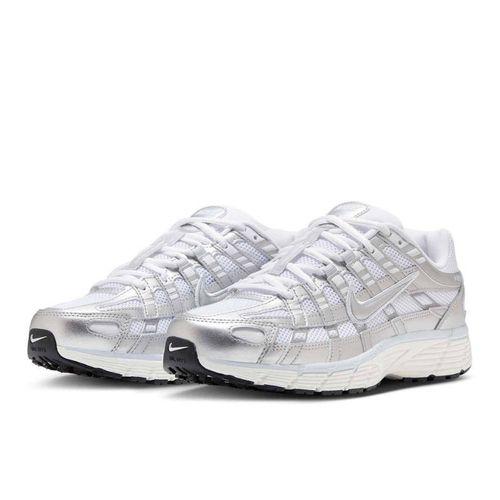 P-6000 White Blue Tint Sail Metallic Silver - Nike - Modalova