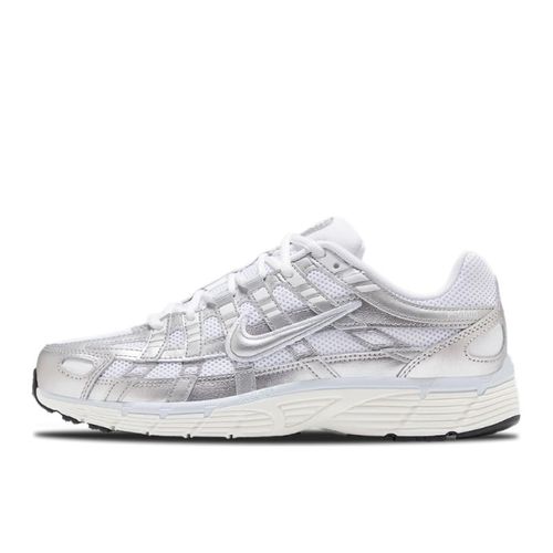 P-6000 White Blue Tint Sail Metallic Silver - Nike - Modalova