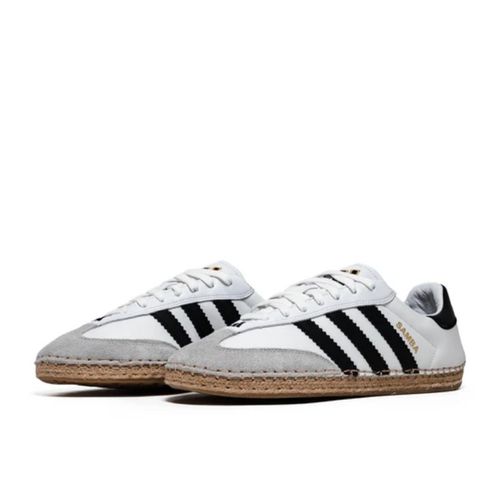 Samba Espadrille CLOT By Edison Chen White Black - Adidas - Modalova