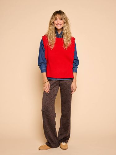 Pantalon de grossesse large chocolat - Envie De Fraise - Modalova