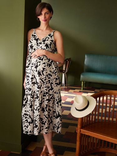 Robe longue à bretelles grossesse - Envie De Fraise - Modalova