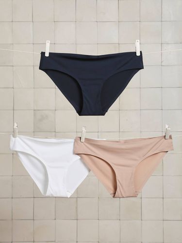 Lot de 3 culottes de grossesse sans coutures - Vertbaudet - Modalova