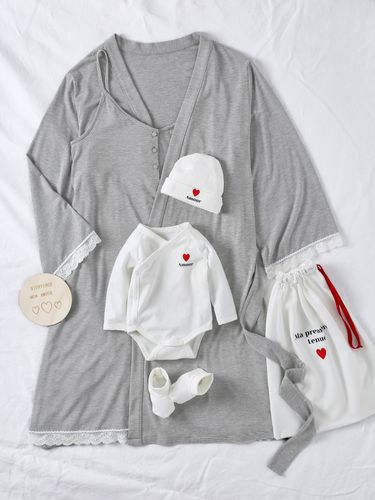 Kit maternité maman et bébé rayé - Envie De Fraise - Modalova