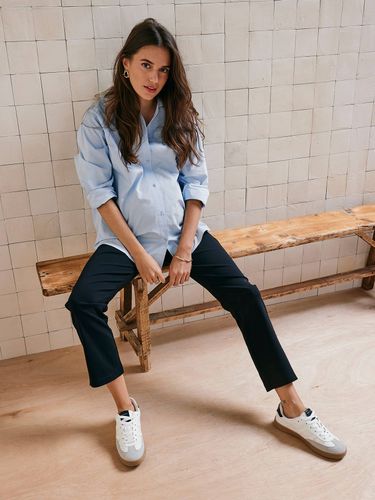Pantalon de grossesse forme cigarette - Vertbaudet - Modalova