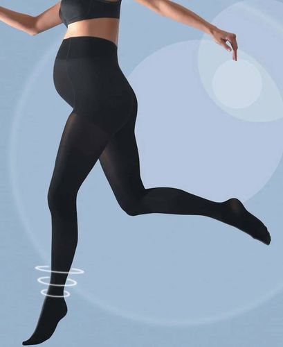 Collant De Grossesse Opaque Activ'soft - Cache Coeur - Modalova