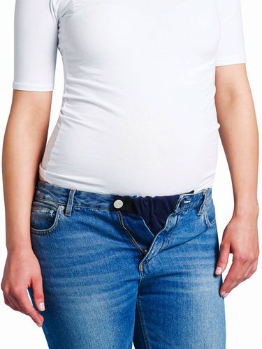 Ceinture extensible Flexi-Belt de /noir/crème - Carriwell - Modalova