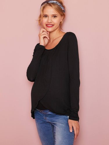 T-shirt croisé grossesse et allaitement - Vertbaudet - Modalova