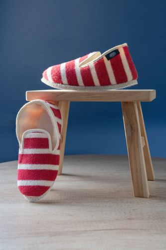 Chaussons rayés Maoutig du 35 au 43 - laine - ARMOR-LUX - Modalova