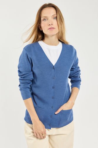 Cardigan Col V - laine et acrylique - ARMOR-LUX - Modalova