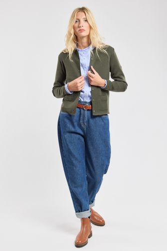 Cardigan col rond - Laine et acrylique - ARMOR LUX FR - Modalova