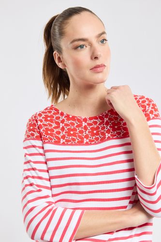 Marinière fleurie - coton - ARMOR LUX FR - Modalova