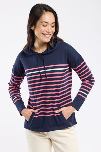 Sweat rayé à capuche - coton rustique - ARMOR LUX FR - Modalova