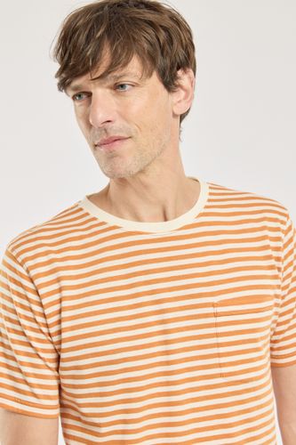 T-shirt rayé - coton et lin - ARMOR LUX FR - Modalova