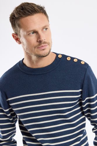 Pull marin rayé - laine et acrylique - ARMOR LUX FR - Modalova