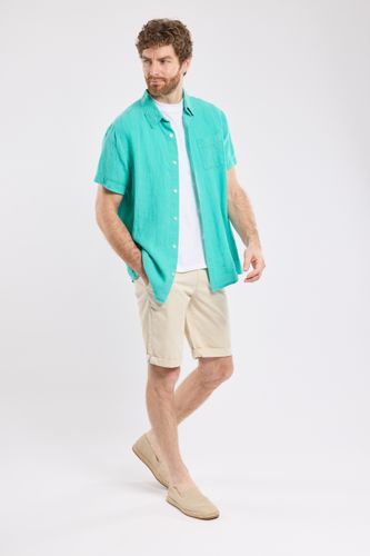 Chemise manches courtes - lin - ARMOR-LUX - Modalova