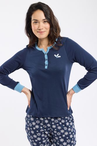 Pyjama motifs flocons - coton épais - ARMOR LUX FR - Modalova