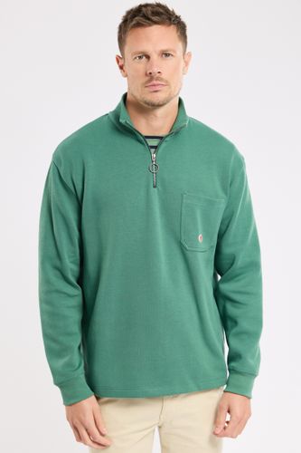 Sweat col camionneur Héritage - coton épais - ARMOR-LUX - Modalova