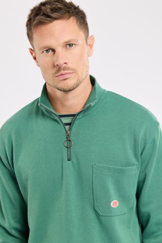 Sweat col camionneur Héritage - coton épais - ARMOR LUX FR - Modalova