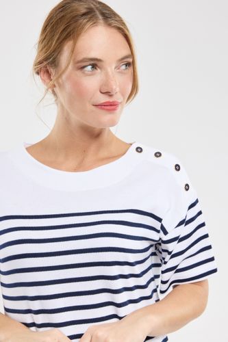Robe épaule boutonnée - coton rustique - ARMOR LUX FR - Modalova