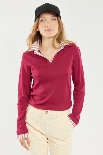 Polo col trompe l ½il - coton - ARMOR-LUX - Modalova