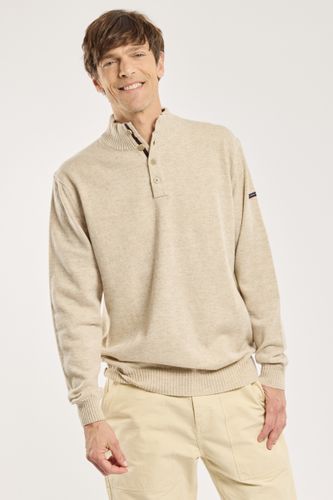 Pull col boutonné - laine - ARMOR-LUX - Modalova